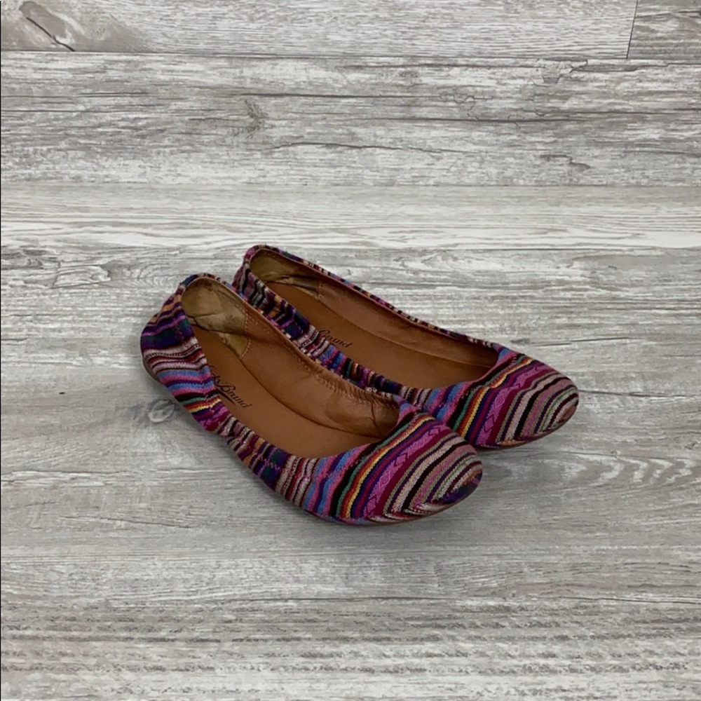 Lucky Brand Rainbow Ballet Flats Gem